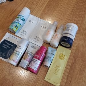 Hair product sample set